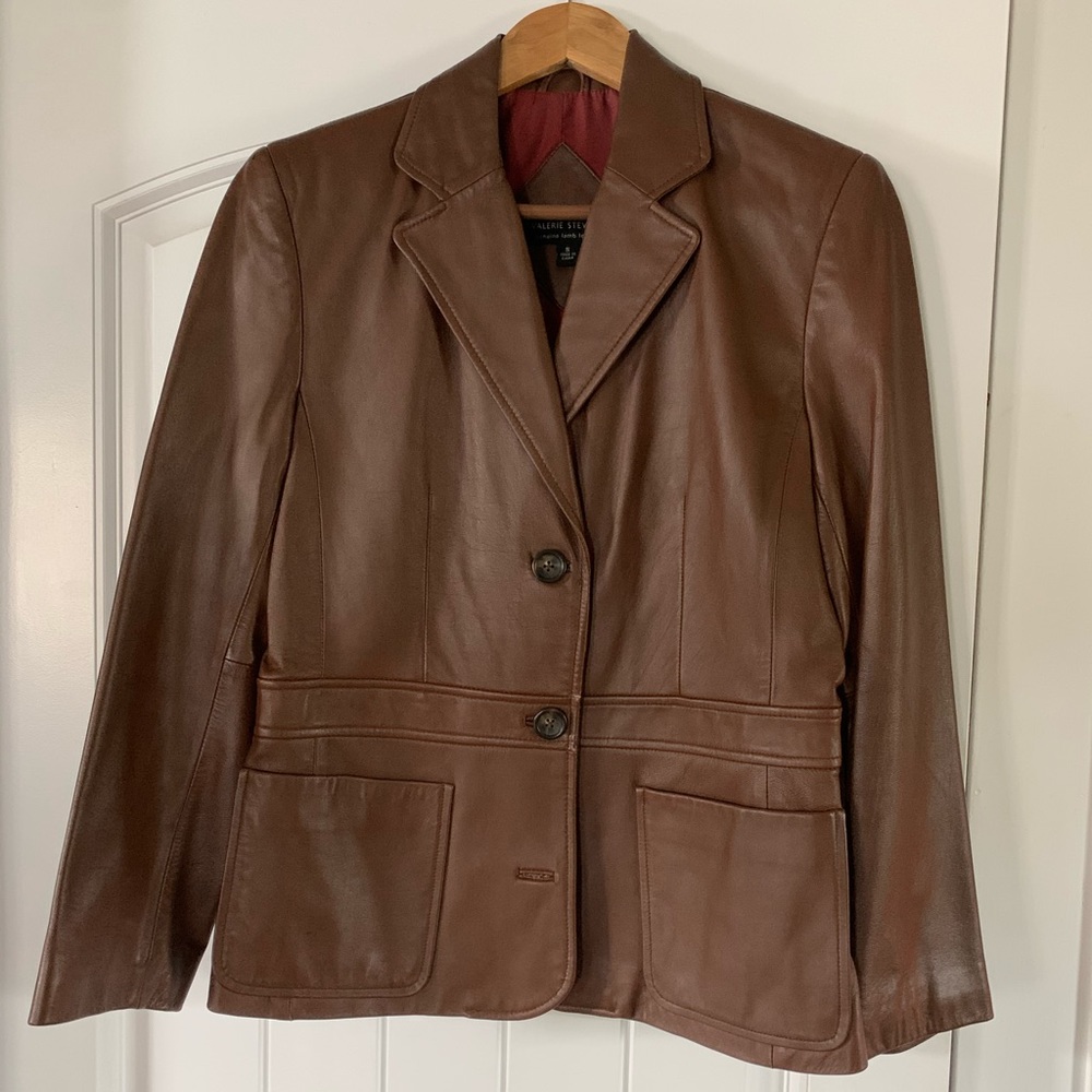Leather Blazer
